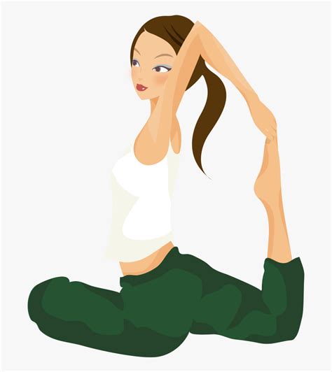 cartoon yoga pictures